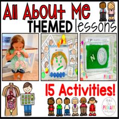 all about me themed activities for the classroom