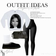 Outfit Ideas Baddie Winter, Fall Clothes Black Women, Winter Outfit Ideas Black Women, Tasman Uggs Outfits Black, Fall Baddie Outfits For School, Black Ugg Slippers Outfit, Black Tasman Ugg Outfit, Tasman Uggs Outfits, Ugg Slippers Outfit