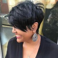 Pixie Cut With Bangs, Haute Hair, Short Human Hair Wigs, Medium Short Hair, Pixie Cut Wig, Funky Hairstyles