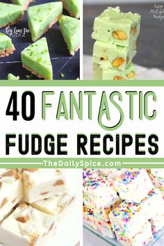 40 fantastic fudge recipes that are easy to make