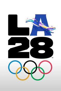 the logo for the los angeles olympics