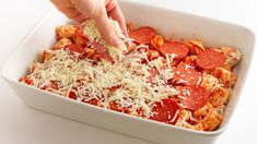 Grands!™ Pepperoni Pizza Bake Recipe - Pillsbury.com Bubble Pizza Bake, Refrigerated Biscuit Recipes, Pizza Type Recipes, Kid Dinners, Vegetable Pizza Recipes, Gluten Free Pancake, Pepperoni And Cheese, Deep Dish Pizza Recipe