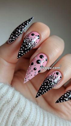 Crazy Nail Designs Unique, Leopard Nails Tutorial, Diamond Nail Designs, Pop Art Nails, Crazy Nail Designs, Leopard Print Nails, Fancy Nails Designs, Nails Today