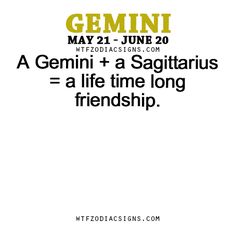 a poster with the words gemini and sagitarus in black on it