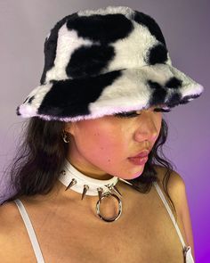 Milk and Honey Furry Bucket Hat | Rave Wonderland Rave Wonderland, Fluffy Bucket Hat, Edm Festival Outfit, Festival Outfits Rave, Rave Accessories, Outfits Rave, Bucket Hat Black, Festival Shop, Edm Festival