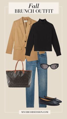 early fall brunch outfit Brunch Outfit For Winter, Business Casual Dinner Outfit Winter, Business Casual Women Outfits Fall, Casual Lunch Outfit Fall, Fall Casual Outfits Women 2023, What To Wear In November, Casual Fall Outfits 2024, Sunday Lunch Outfit, Christmas Brunch Outfit