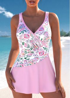 Color:Light Pink;Size:S;Size:M;Size:L;Size:XL;Size:XXL;Bra Style:Padded;Support:Wire Free;Pad Style:Removable;Strap Style:Unadjustable;Package Contents:1 X One Piece Swimdress;Occasion:Sport; Where To Buy Swimsuits, Swimsuits With Shorts, Pink Swimsuits, Swimsuits For Big Busts, Tulle Skirts Outfit, Cute Swimwear, Summer Style Guide, Trendy Swimsuits, Pink One Piece