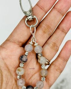 Dragon Vein Agate Beaded Bag Charm Valentines Gift Card, Flat Pouch, Dragon Vein Agate, Beaded Bag, Anklet Bracelet, Beaded Bags, Fringe Earrings, Cream And Gold