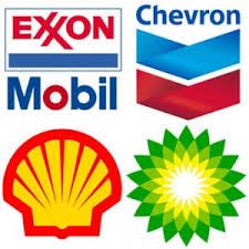 several different logos are shown together in this image, including chevron, mobbill, and exon