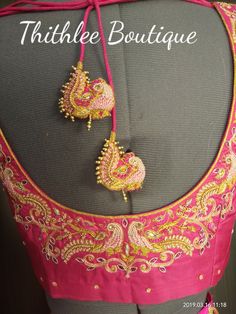 Latkan Designs, Tracing Design, Latkan Design, Blouse Latkan, Magam Work Designs, Tassels Designs, Magam Work