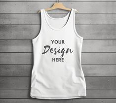 White Sleeveless Top With Custom Print, Customizable Sleeveless Tops, Tank Top Mockup, Off White Hoodie, Yellow Mugs, Hoodie Mockup, Model Tanks, Gildan Hoodie, Green Sweatshirt