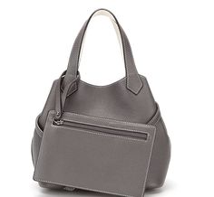 PALLA Women's A-Bag medium reversible  in gray and white  - Made in Korea.    The approximate measurements are14x10x7 in top handle strop drop and up to 28 in adjustable shoulder strap drop.  This beautiful, minimalist, lightweight design shoulder and tote bag is made with 100% cow leather, with no lining (Palla's signature) and 1 extra coin zip small purse.  pre owned condition have some wear most in white side ( small pen marks ,stains) please see pictures for full condition. Small Pen, Best Handbags, Classic Handbags, Top Handle Handbags, Mini Tote, Small Purse, Shoulder Tote Bag, Medium Bags, Shoulder Tote