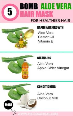 Aloe Vera Gel For Hair Growth, Diy Hair Growth Oil, Aloe Vera Hair, Aloe Vera Hair Mask, Rapid Hair Growth, Aloe Vera For Hair, For Healthy Hair, Homemade Hair Products, Healthier Hair