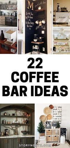 coffee bar ideas that are easy to make