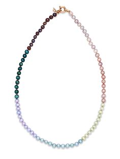 Luxury Multicolor Round Necklaces, Luxury Round Multicolor Necklaces, Luxury Multicolor Single Strand Necklaces, Luxury Multicolor Round Necklace, Luxury Multicolor Single Strand Necklace, Elegant Multicolor Necklaces For Formal Occasions, Chic Formal Jewelry With Round Beads, Chic Round Beaded Jewelry For Formal Occasions, Chic Single Strand Necklace For Formal Wear