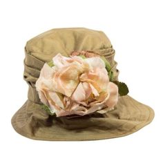 Excellent Condition Vintage Charles Jourdan By Kokin Brown Hat With Flower Detail Nwot Brown Spring Cloche Hat, Kentucky Derby Floral Hats, Kentucky Derby Flower Hats, Beige Cloche Hat For Spring Garden Party, Brown Leather Hat, Charles Jourdan, Brown Hats, Leather Hats, Vintage Brown