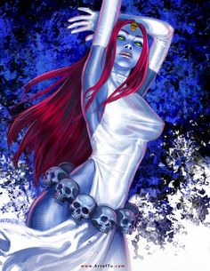 Mystique by Tu Bui Polaris Marvel, Bd Art, Horror Vintage, Marvel Villains, Comics Girls, Marvel Girls