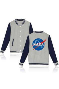 ACERCA DE MÍ





 Chaqueta de béisbol de un solo pecho de la NASA, que muestra la vitalidad juvenil.



 DETALLES DE PRODUCTO





 Estilo de moda
 Color: negro, azul marino, gris, rosa
 Tipo: Chaquetas
 Material: 95% algodón + 5% poliéster
 Tipo de ajuste: ajuste regular
 Longitud de la manga: manga larga
 Temporada: Otoño, Invierno
 Busto (cm): XS:92 S:98 M:104 L:110 XL:116 XXL:122
 Longitud (cm): XS:65 S:67 M:70 L:73 XL:716 XXL:79 Casual Varsity Jacket With Stand Collar For College, Cotton Varsity Jacket With Stand Collar For College, Long Sleeve Varsity Jacket With Button Closure For College, Casual Cotton Varsity Jacket With Stand Collar, Black Long Sleeve Varsity Jacket With Buttons, Casual Varsity Jacket With Graphic Print For Winter, College Style Varsity Jacket With Letter Print, Winter Casual Varsity Jacket With Graphic Print, Casual Outerwear With Baseball Collar For School