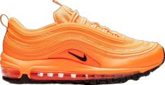 Orange Sneakers, Orange Shoes, Stadium Goods, Nike Womens, Nike Air Max 97, Air Max, Nike Air Max, Nike Air, Nike