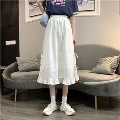 Lunivop Black Long Skirt for Women Girl Midi Skirt Summer Fairycore Clothes Fairy Core Y2k Clothing Vintage Skirt Beach Casual Size (Unit:cm) Length 73 cm, Waist 60-88 cm (elastic) Black Cotton Y2k Style Skirt, Y2k Cotton Summer Skirt, Spring Y2k Cotton Skirt, Spring Fairycore Skirt With Ruffles, Summer Fairycore, Long Skirt Fairy Grunge, Midi Skirt Summer, Black Long Skirt, Midi Skirts Summer