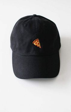 Pizza Emoji, Emoji Hat, Matthew Daddario, Latest Fashion Design, Top Design Fashion, Dad Caps, Black Cap