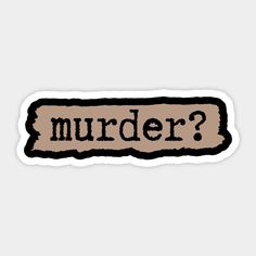 Dark Stickers Aesthetic, The Secret History Stickers, Dark Academia Stickers For Journal, Agggtm Sticker, Shop Dark Academia, Dark Academia Stickers, Journal Cutouts, Sticker Criminology, Thriller Book Stickers