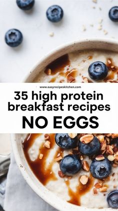 Start your day with these 35 egg-free, high-protein breakfast recipes! 💪🌅 Packed with nourishing ingredients to keep you full and energized, these dishes are perfect for a powerful morning. #HighProteinBreakfast #NoEggsNeeded