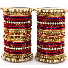 Gold Rodium Polish Multicolor color Bangles in Metal Alloy studded with CZ Diamond Metal Bangles, Red Bangles, Colorful Bangles, Bridal Jewelery, Silk Thread Bangles, Bangles Set, Thread Bangles, Bangles Making, Bridal Fashion Jewelry