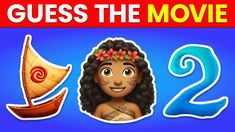 the logo for guess the movie 2