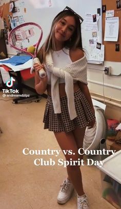 Country Club Spirit Week Outfit, Country Versus Country Club Spirit Week, Country Vs Country Club Outfits Spirit Week, Disney Day Spirit Week Outfits, Country Spirit Week, Disney Day Spirit Week Outfits Easy