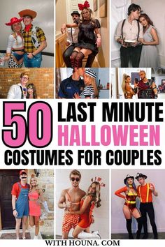 50 last minute halloween costumes for couples that are easy to diy and great for the whole family