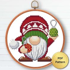 Digital Instant Download (PDF)

No physical item will be shipped. After your purchase, you’ll see you download page. Here you can download all the files associated with your order. Also you’ll get the email with the download link. Cross Stitch Pattern Easy, Gnome Cross Stitch, Unique Cross Stitch, Cross Stitch Christmas, Christmas Gnomes, Stitch Christmas, Christmas Embroidery, Christmas Cross, Cross Stitching