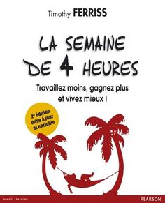 a poster with the words'la semaine de 4 heures'on it