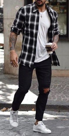 Mens Summer Outfits, Best Mens Fashion, Cool Outfits For Men, Stylish Mens Outfits