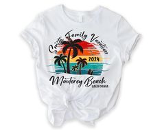 *All sales are final and we do not accept returns.If we make a mistake, we will send a replacement product. *The best way to get the size you need is to measure the one that best suits you or your child and get the same length and width using the size chart. Family Vacation T-shirt With Custom Print, Graphic Tee T-shirt For Family Vacation, Summer Family Reunion Graphic Tee, Relaxed Fit T-shirt For Family Reunion In Summer, Relaxed Fit T-shirt For Summer Family Reunion, Casual T-shirt For Family Reunion Beach Season, Graphic Print T-shirt For Family Vacation, Relaxed Fit, Custom Print Crew Neck T-shirt For Family Vacation, Relaxed Fit Graphic T-shirt For Family Vacation