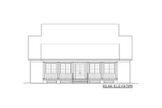 this is the front elevation of these house plans