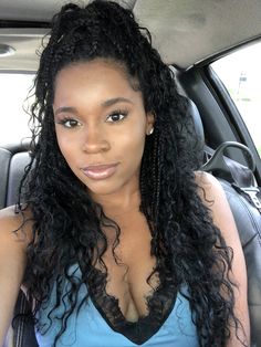 Afro Latina Braids, Middle Eastern Braids, Spanish Braids, Moroccan Curly Hair, Curly Micro Braids, Goddess Hairstyle, Jasmeannnn Hair, Micro Braids Styles, Curly Extensions