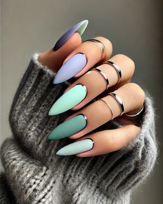 Tamara Margaryan (@naildesignby_tamara) • Instagram photos and videos Sophisticated Nail Designs, Elegant Nail Ideas, Nails And Rings, Digital Nail Art, Crazy Nails, Dope Nails, Manicure E Pedicure