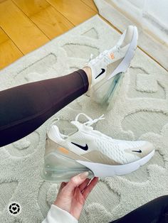 I could not be more obsessed with the new colors of these air max sneakers 🤩 I did size up 1/2 a size in these! Nike Air Max 270 Women, Nike Air Max 270, Air Max 270, 2 A, Air Max Sneakers, Next Level, Air Max, Women's Shoes, New Color