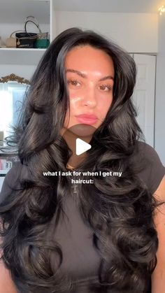 Tatyana Lafata on Instagram: "This is what I ask for when I get my haircut for that perfect layered cut 🎀 #hairinspo #layeredhaircut #haircut" Cute Haircuts With Layers, Tatyana Lafata Hair, What I Asked For Haircut, Short Layered Haircuts Long Hair, Haircut 2024 Long Hair, Long Layers Back View, Super Long Layered Hair, Haircuts For Wavy Hair Medium Layered, Round Face Haircuts Long Straight