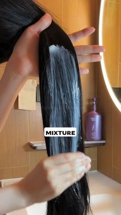 Silky Hair Remedies, Diy Hair Recipes, Diy Hair Products Recipes, Hair Recipes, Hair Remedies, Hair Food, Hair Growth Tips, Silky Hair, Hair Care Tips