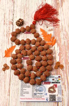 Product Name : ShriRudram 10 Mukhi Rudraksha Mala / Ten Face Rudraksh Rosary Java 54+1 Beads Lab Certified 14-16 MM Origin : Java Bead Size : 14 - 16 MM Total Beads : 54 + 1 = 55 Rosary Length : 27 Inches around the Neck. Attachment : Rosary Will be Shipped Along with its Lab Certificate Handmade Mala For Festivals, Handmade Round Mala For Festivals, Traditional Hand-strung Mala For Festivals, Traditional Mala With Polished Beads For Festivals, Traditional Festival Beads, Handmade Mala For Puja During Navratri, Handmade Mala For Navratri Puja, Handmade Mala For Diwali Puja, Red Spiritual Mala For Diwali