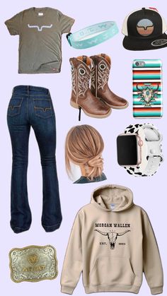 Cowgirl Life, Country Fits, Country Clothes, Country Outfit, Western Clothes, Country Stuff