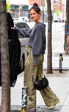 Big Pants, Style Désinvolte Chic, Pant Trends, Neue Outfits, Stylish Sweaters, Celebrity Street Style, Moda Vintage