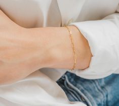 14k gold box chain bracelet | Zoe Lev Jewelry Female Hands, Link Chain Bracelet, Gold Box, Bracelet Online, Colorful Bracelets, Box Chain, Solid Yellow, Bracelet Sizes, Link Chain