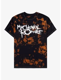 My Chemical Romance The Black Parade Logo Tie-Dye T-Shirt