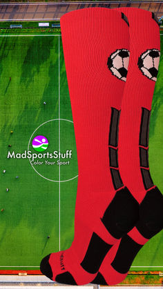 Enjoy Stepping on the Field in STYLE! Soccer Socks for the Entire Team! Match Your Uniform, Stand Out & Put On A Show in Your Next Pair of Soccer Socks! Color Your Sport This Season! Visit MadSportsStuff.com to Find Yours! Compression Socks, Rainbow Unicorn