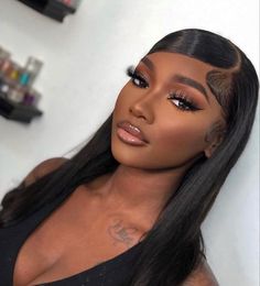 Simple Prom Makeup, Maquillage Yeux Cut Crease, Birthday Makeup Looks, Brown Girls Makeup, Natural Glam Makeup, Prom Eye Makeup, Soft Makeup Looks, Prom Makeup Looks, Makeup For Black Skin