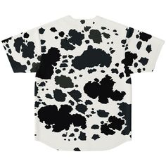 This Cow Print Baseball Jersey form TimeElements.shop looks great on and off the field. With a moisture-wicking fabric with a lightweight and breathable feel. And high definition printing that won't fade after washing. 100% polyester Rounded hem Button front closure Moisture-wicking fabric for a lightweight, breathable feel Premium polyester knit 230gsm jersey High definition printing Shipping from China (allow 21 days to reach worldwide destinations on average) Inches XS S M L XL 2XL 3XL 4XL 5X Casual Black Sublimation Design With Moisture-wicking, Casual Cotton Baseball Jersey Breathable, Casual Short Sleeve Breathable Baseball Jersey, Casual Breathable Baseball Jersey, Casual Black Baseball Jersey With Sublimation Print, Casual Sports Sublimation Design With All Over Print, Casual White Baseball Jersey With Graphic Print, Summer Sports Short Sleeve Baseball Jersey, Casual Black Sublimation Design With All Over Print