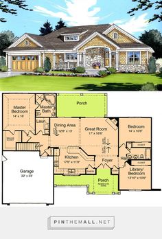 the floor plan for this house is very large and has lots of room to put in it